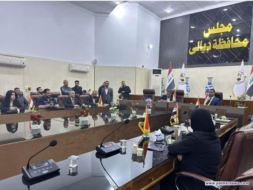 مجلس محافظة ديالى ينتخب نزار اللهيبي رئيساً له